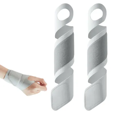 Produktbild von Handgelenkbandage mit Daumenschlaufe, verstellbar, atmungsaktiv, zur Schmerzlinderung bei Karpaltunnelsyndrom, Arthritis und Sehnenscheidenentzündung