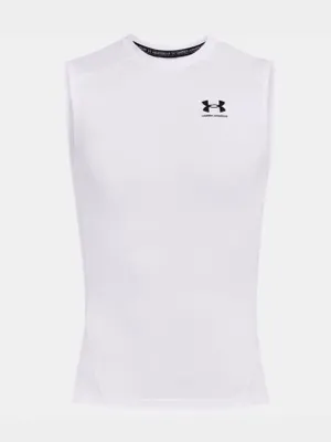Produktbild von Under Armour UA HG Armour White/Black L Fitness T-Shirt