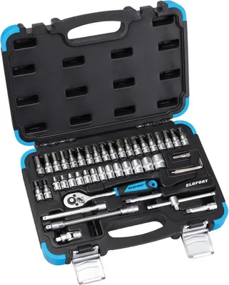 Produktbild von Elora Steckschlüssel-Satz 1/4", 46-teilig, ELOFORT 14-46