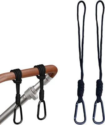 Imagen del producto de Ganchos para cochecitos, 2 unidades, ganchos de cuerda multifuncionales para cochecitos y carriolas