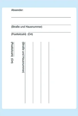 Produktbild von Herma Etiketten Paketadressen Inland 80 x 110 mm weiss 8 Etik.