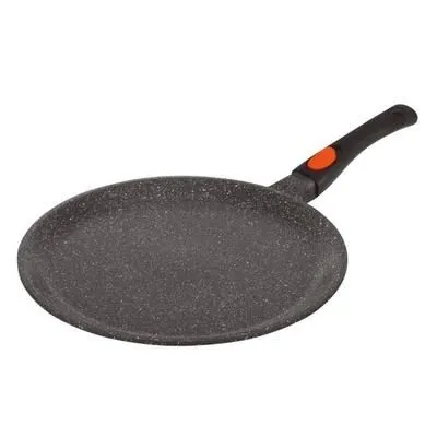 Image de Kamberg - 0008050 - Crêpe 24cm - Poignée amovible - Fonte Aluminium - Comme revêtement en pierre - Toutes sources de chaleur y compris induction -