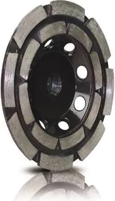Obrázok produktu pre Kotúč diamantový brúsny dvojradový segmentový Ø125 mm x M14
