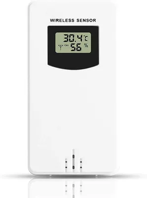 Immagine prodotto di Termometro da esterno wireless con igrometro, portata di 60 metri