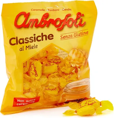 Produktbild von 12x Ambrosoli Classic Bonbons mit Honig, 135g