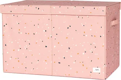 Zdjęcie produktu dla 3 SPROUTS - Skrzynia na zabawki Recycled Terrazzo/Clay