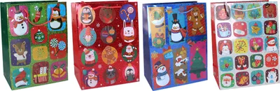 Immagine prodotto di Sacchetto regalo S 18x23x8 cm NATALE
