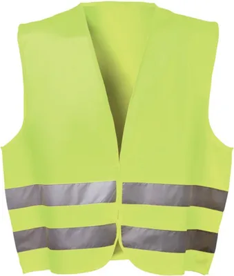Produktbild von IHTec Polyester Warnschutzweste gelb