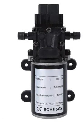 Membranpumpe 12V/18V 1,2 MPa selbstansaugend 7 L/min