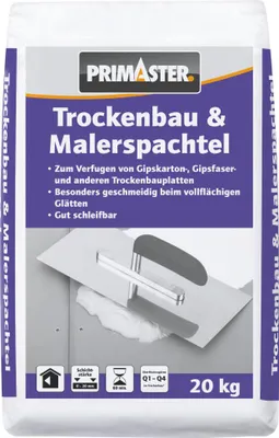 Produktbild von Primaster Trockenbau & Malerspachtel 20 kg