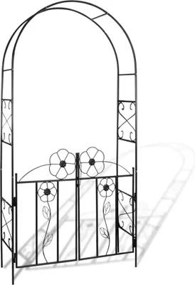 Produktbild von Gartentor Rosenbogen Rankgitter Rosensäule Spalier Pergola