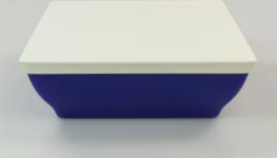 Image de TUPPERWARE Sushi ZEN 960 ml bleu boîte Wasabi Sushi Sashimi Maki Japon boîte à sushi