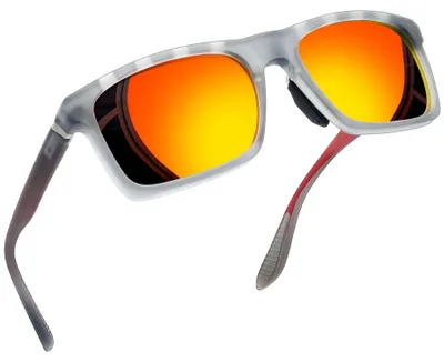 Produktbild von Große Rechteckige Sonnenbrille mit UV-Schutz und Polarisierenden Gläsern