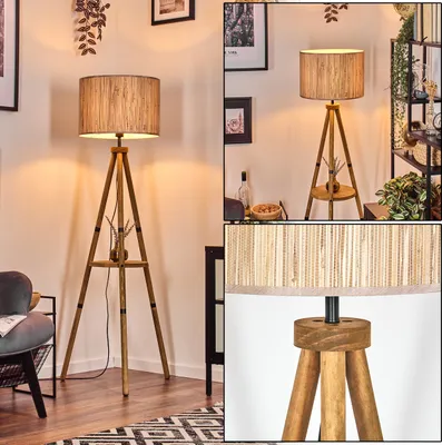 Produktbild von Arenabianca Stehlampe aus Holz/Seegras in Naturfarben