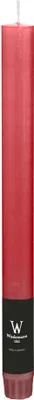 Produktbild von Durchgefärbte Stabkerzen Bordeaux 270 x Ø 22 mm, 12 Stück