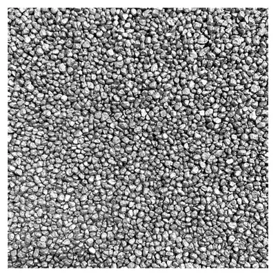 Produktbild von 2-3 mm Dekosteine, grobkörniger Farbsand, 1 kg, Silber