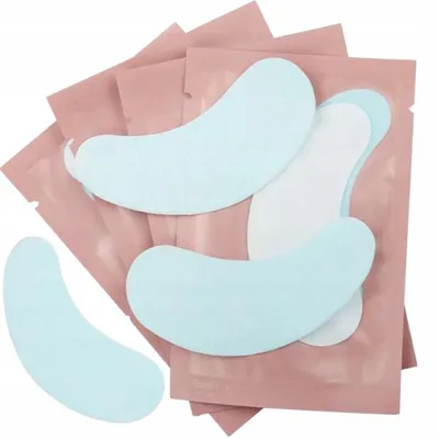 Produktbild von 100 Stück BLAUE AUGENPADS FÜR DIE WIMPERNVERLÄNGERUNG