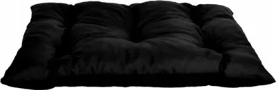 Produktbild von Haustierkissen, Hundekissen, Katzenbett, Haustierbett, Haustiermatratze, Tierbett, Schwarz Farbe, XXL 80cm x 120 cm, wasserdichtes Material