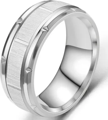 Produktbild von Eleganter Travis Herrenring aus Silber - Größe 62mm KP17153