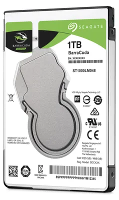 Produktbild von Seagate Barracuda 2,5" 2,5" 1000 GB Serial ATA III