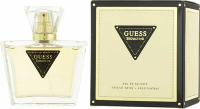 Obrázek produktu pro GUESS Seductive, Ženy, 75 ml, Tekutý parfém, Bergamot, Černý rybíz, Květinový, Ovocný, Hruška, Kosatec, Jasmín, Pomerančový květ, Dřevité pižmo, Olibanum, Vanilka