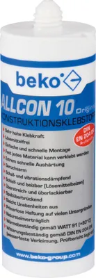 Produktbild von beko Allcon 10 Konstruktionsklebstoff 150 ml