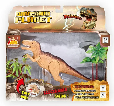 Obrázok produktu pre Dinosaurus Na Batérie 23X15Cm V Krabici Ascato