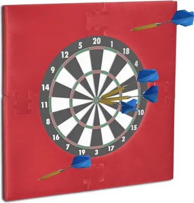 Produktbild von relaxdays Dartboard-Surround dunkelrot
