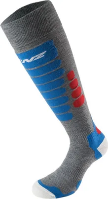 Produktbild von Lenz Skiing 3.0 Socken, grau/blau/rot, 42-44