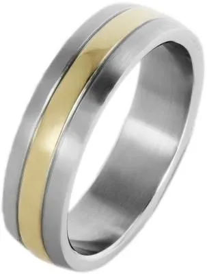 Produktbild von Akzent Herren-Ring aus Edelstahl, silberfarbig