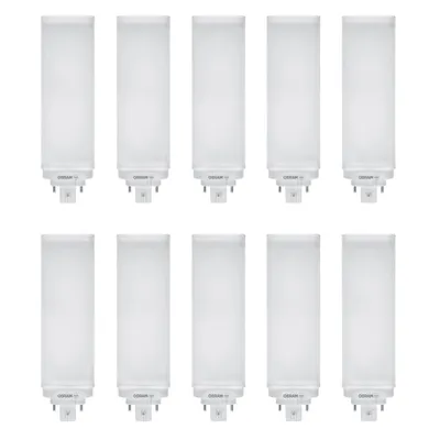 Produktbild von 10 x Osram LED Leuchtmittel Dulux T/E 10W = 26W GX24q-3 1100lm 840 4000K neutralweiß HF&AC Mains