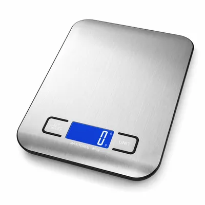Produktbild von Digitale Küchenwaage bis 10 kg mit LCD Display – Präzisionswaage für Lebensmittel & Haushalt – 1 g Genauigkeit
