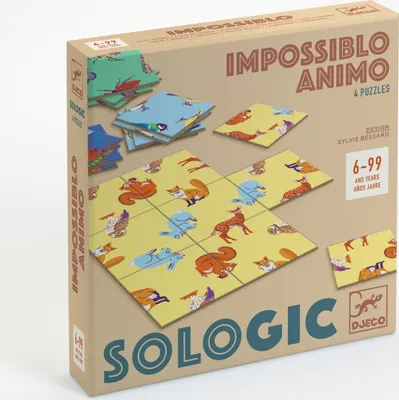 Produktbild von Djeco Game Board Sologic Animo Dj00808