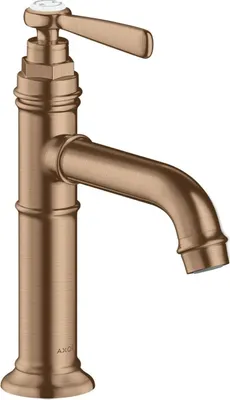 Zdjęcie produktu dla hansgrohe AXOR Montreux jednouchwytowa bateria umywalkowa 100, bez wyciąganego odpływu, występ 142 mm, 16516310