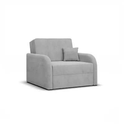 Produktbild von Sessel mit Schlaffunktion, Schlafsessel für Wohnzimmer, SOMO 80cm, Grau