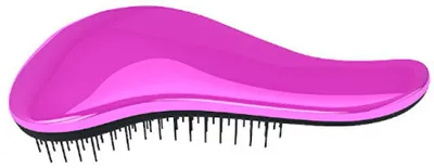 Produktbild von Hair brush with Metalic Pink handle