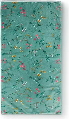 Produktbild von PIP STUDIO Les Fleurs Duschtuch green 70x140cm (1 Stück)