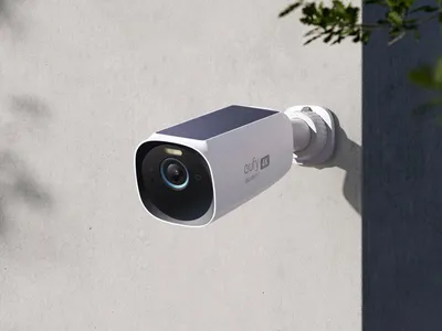 Produktbild von Eufy eufyCam S330 (eufyCam 3) 3-Cam Kit, IP-Sicherheitskamera, Draußen, Kabellos, Wand, Schwarz, Weiß, Box