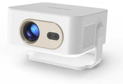 Image de Mini-projecteur - HY300GTV - 400 ANSI lumens - HD 720p - Autofocus - Correction automatique de la distorsion géométrique - Android avec Google TV