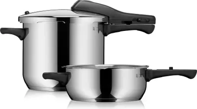 Produktbild von WMF Perfect One Pot Schnellkochtopf Set – Effizientes Kochen für jeden Haushalt