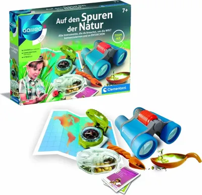 Produktbild von Auf den Spuren der Natur, Experimentierkasten