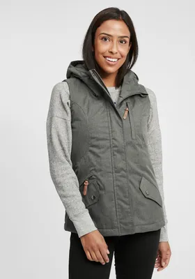 Produktbild von OXMO OXBellissa Damen Weste Outdoor-Weste mit Kapuze