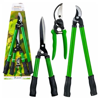 Obrázek produktu pro Sada nůžek na živé ploty se kufříkem, 3dílná