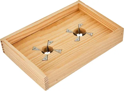 Produktbild von Olivenholz-Schneidebrett - 20 x 17 cm, Kiefernholz - Professionell und einfach in der Anwendung
