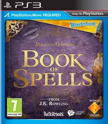 Produktbild von PS3 - Wonderbook: Das Buch der Zaubersprüche / Book of Spells (UK Version) (mit OVP) ()