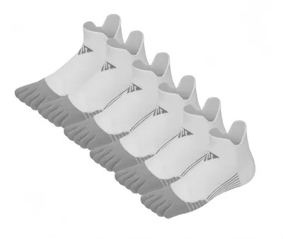 Productafbeelding van Sportsokken Teensokken heren Sneakersokken - 6 paar - Ademend - Anti-blaren - Loopsokken