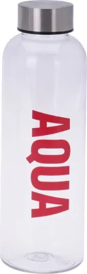 Produktbild von Excellent Houseware Wasserflasche, Kunststoff, 6,5 x 21 cm, 500 ml, rot