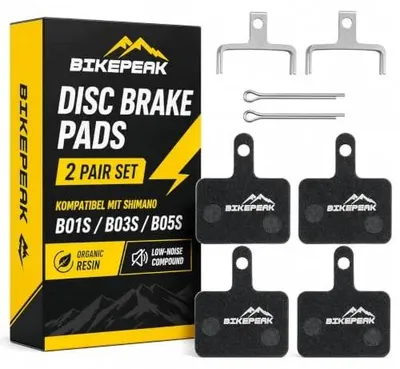 Zdjęcie produktu dla Klocki hamulcowe do roweru shimano B05S B03S B01S 2 pary organiczne