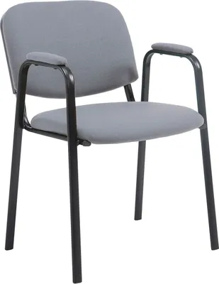 Produktbild von Besucherstuhl Ken PRO Stoff grau