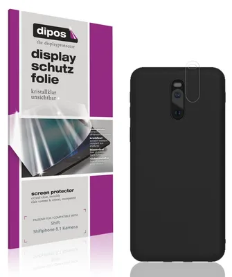 Produktbild von 4x Schutzfolie für Shift Shiftphone 8.1 Kamera klar Displayschutzfolie Folie Display Schutz dipos